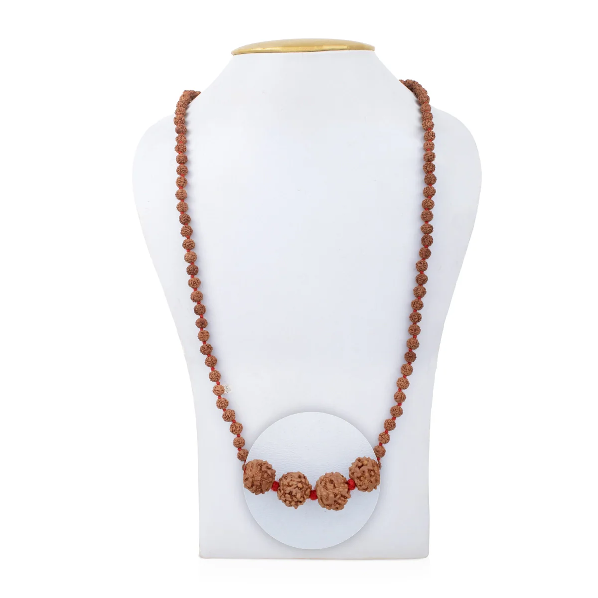 Rudraksha Malai | 6 to 7 mm Ruthratcham Malai/ Rudraksh Malai for Meditation - Image 3