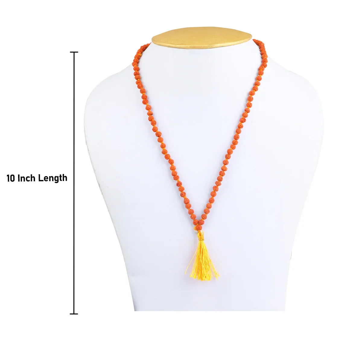 Ruthratcham Malai - 10 Inches | 5 mm Rudraksha Mala/ 108 Beads Kantha Mala for Meditation - Image 3
