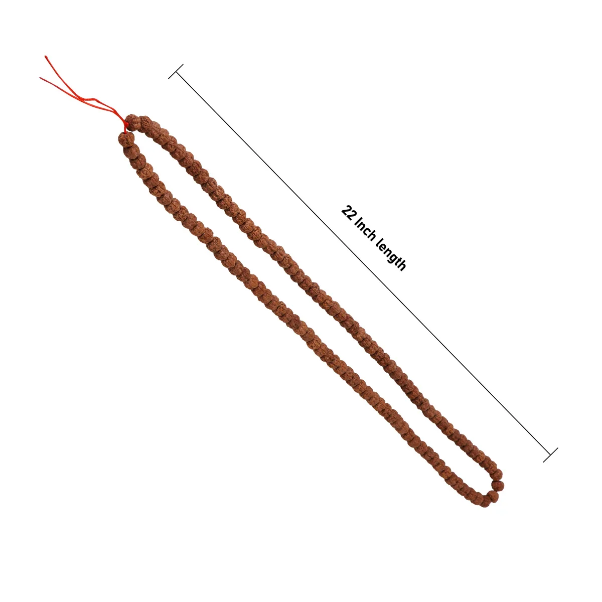 Ruthratcham Malai - 22 Inches | 11 mm Rudraksha Mala/ Indonesia Premium/ 108 Beads Kantha Mala for Meditation - Image 4