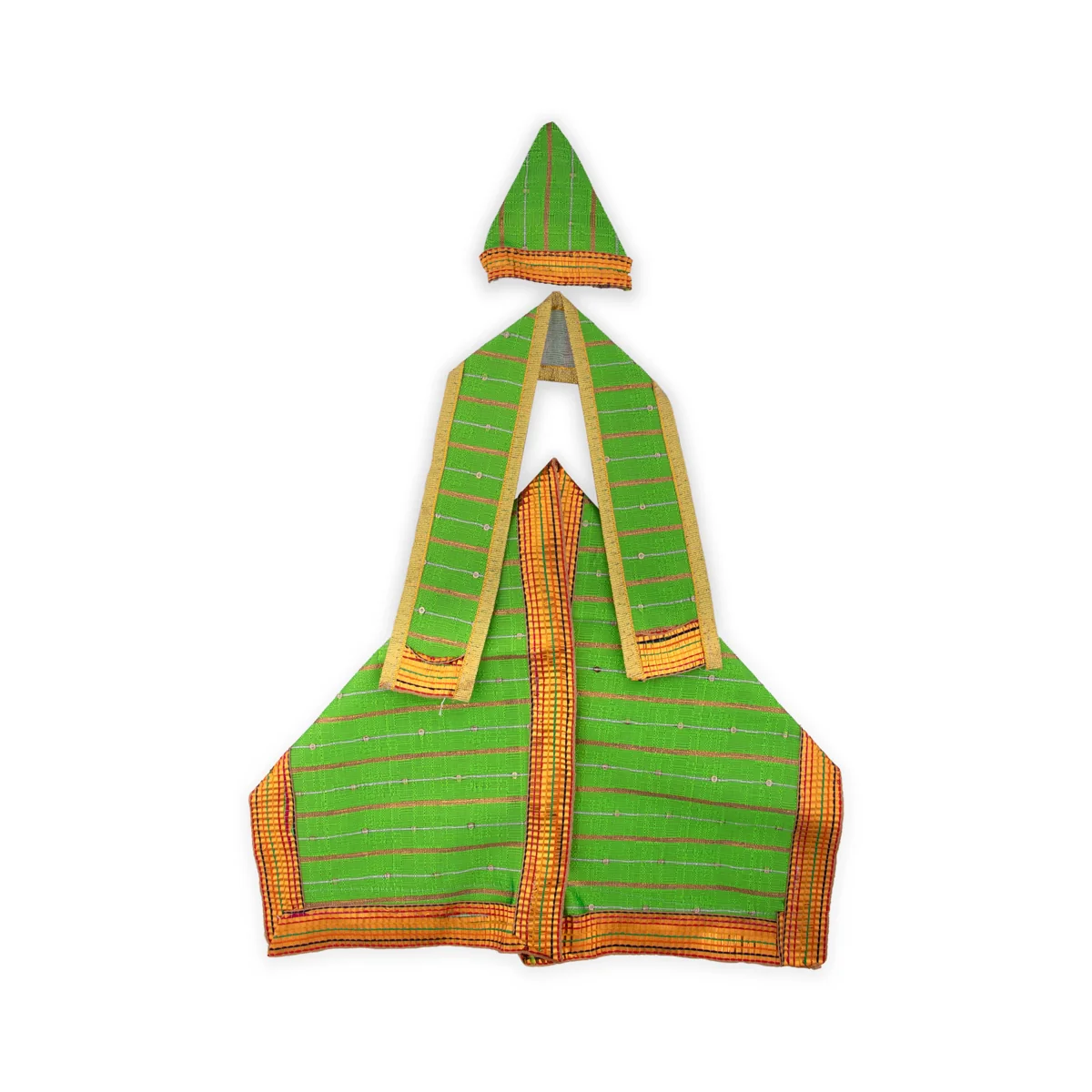 Sai Baba Dress Set - 6 x 17.5 Inches | Sai Baba Clothes/ Sai Baba Vastra for Deity - Image 10