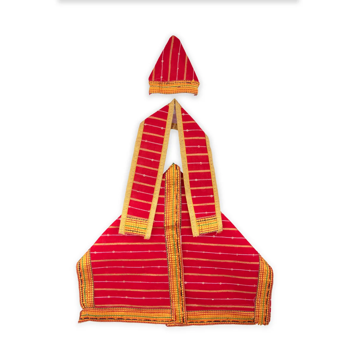 Sai Baba Dress Set - 6 x 17.5 Inches | Sai Baba Clothes/ Sai Baba Vastra for Deity - Image 5