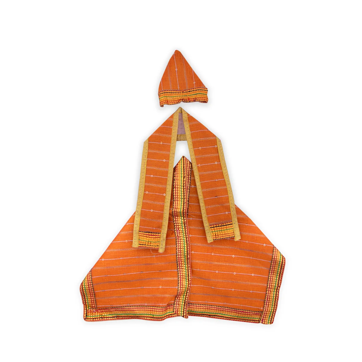 Sai Baba Dress Set - 6 x 17.5 Inches | Sai Baba Clothes/ Sai Baba Vastra for Deity - Image 9