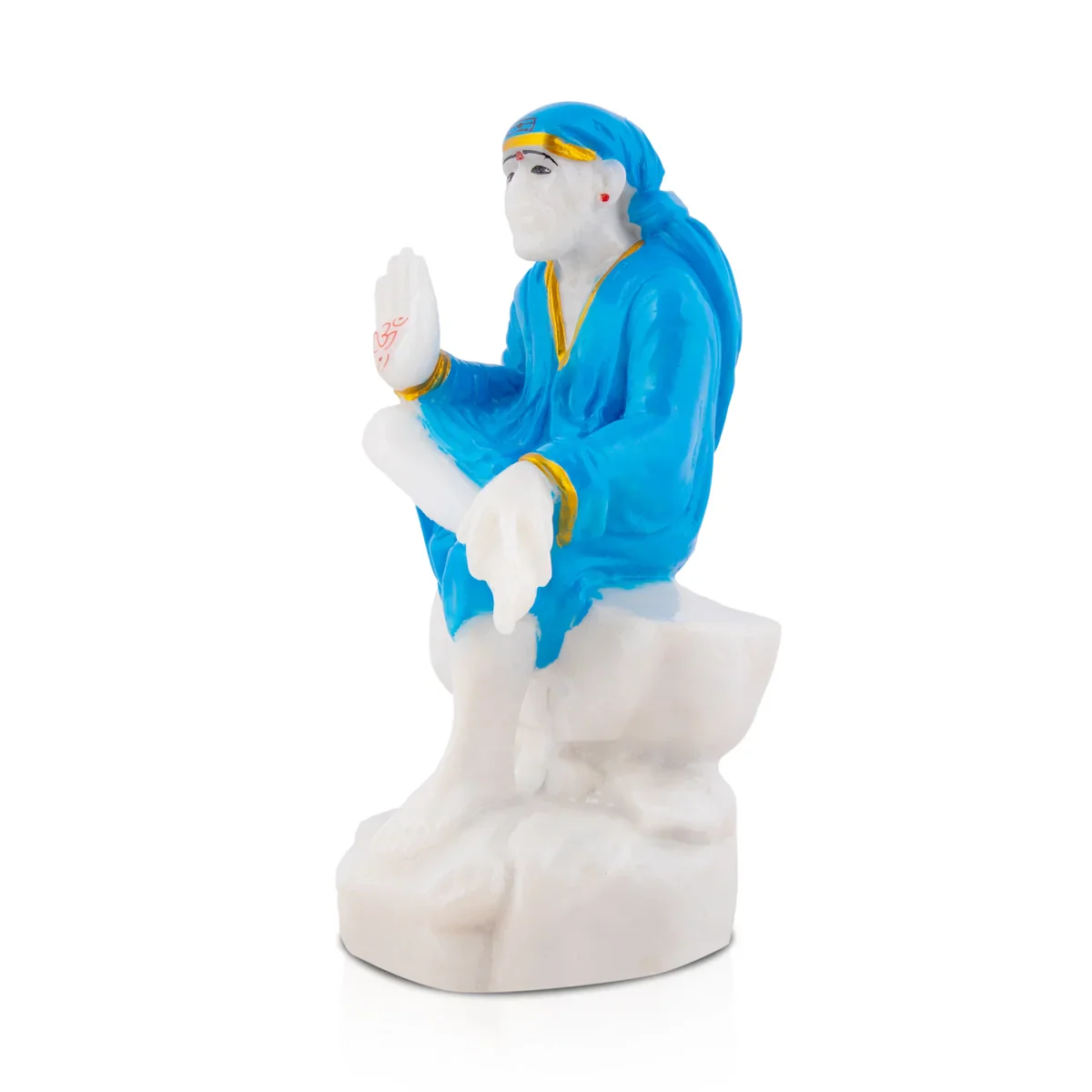 Sai Baba Statue - 7 x 3 Inches | Sai Baba Idol for Pooja - Image 8