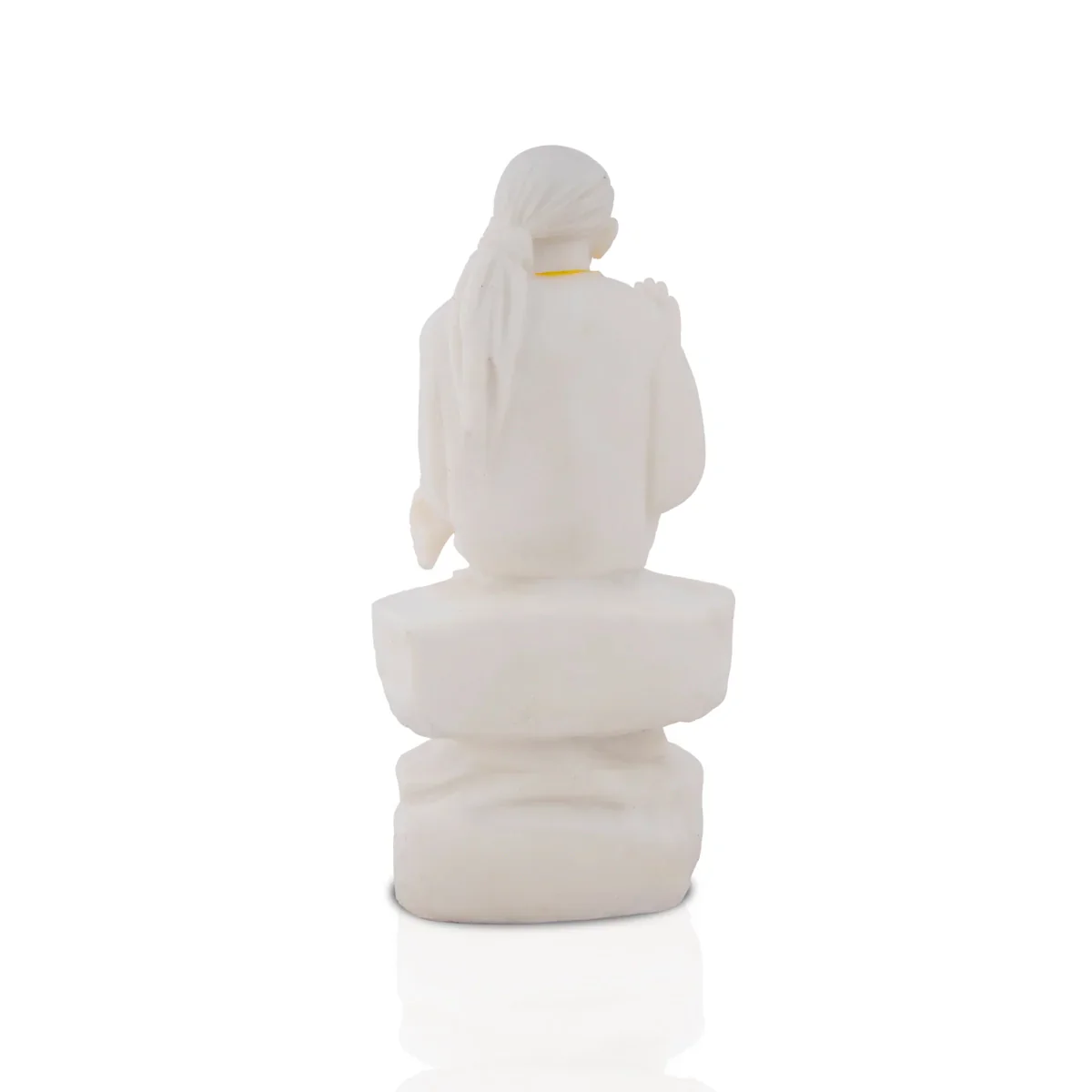 Sai Baba Statue - 8 x 4 Inches | Resin Statue/ Sai Baba Idol for Pooja - Image 4