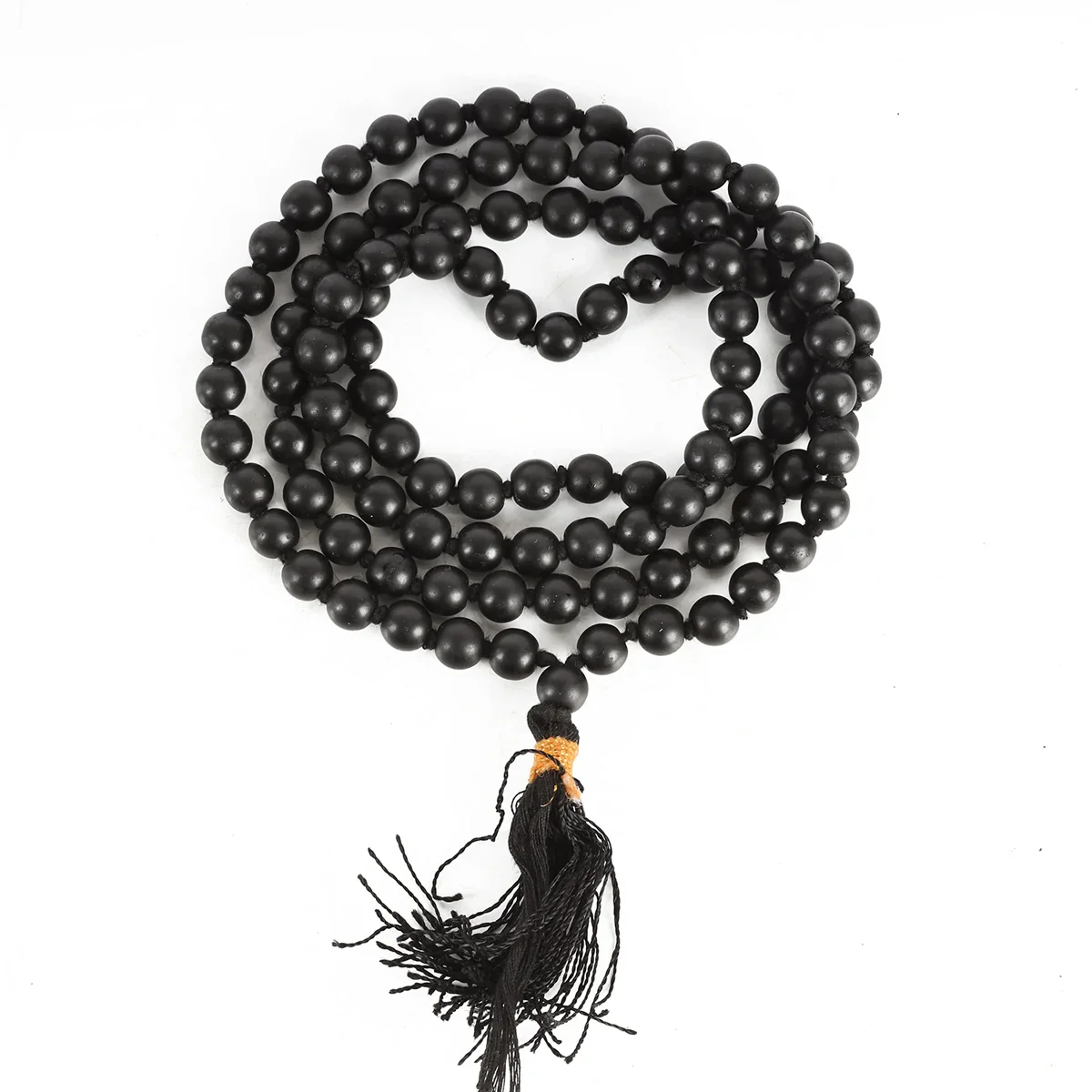 Salagrama Mala - 21 Inches | 108 Beads/ Touch Stone Mala for Meditation - Image 3