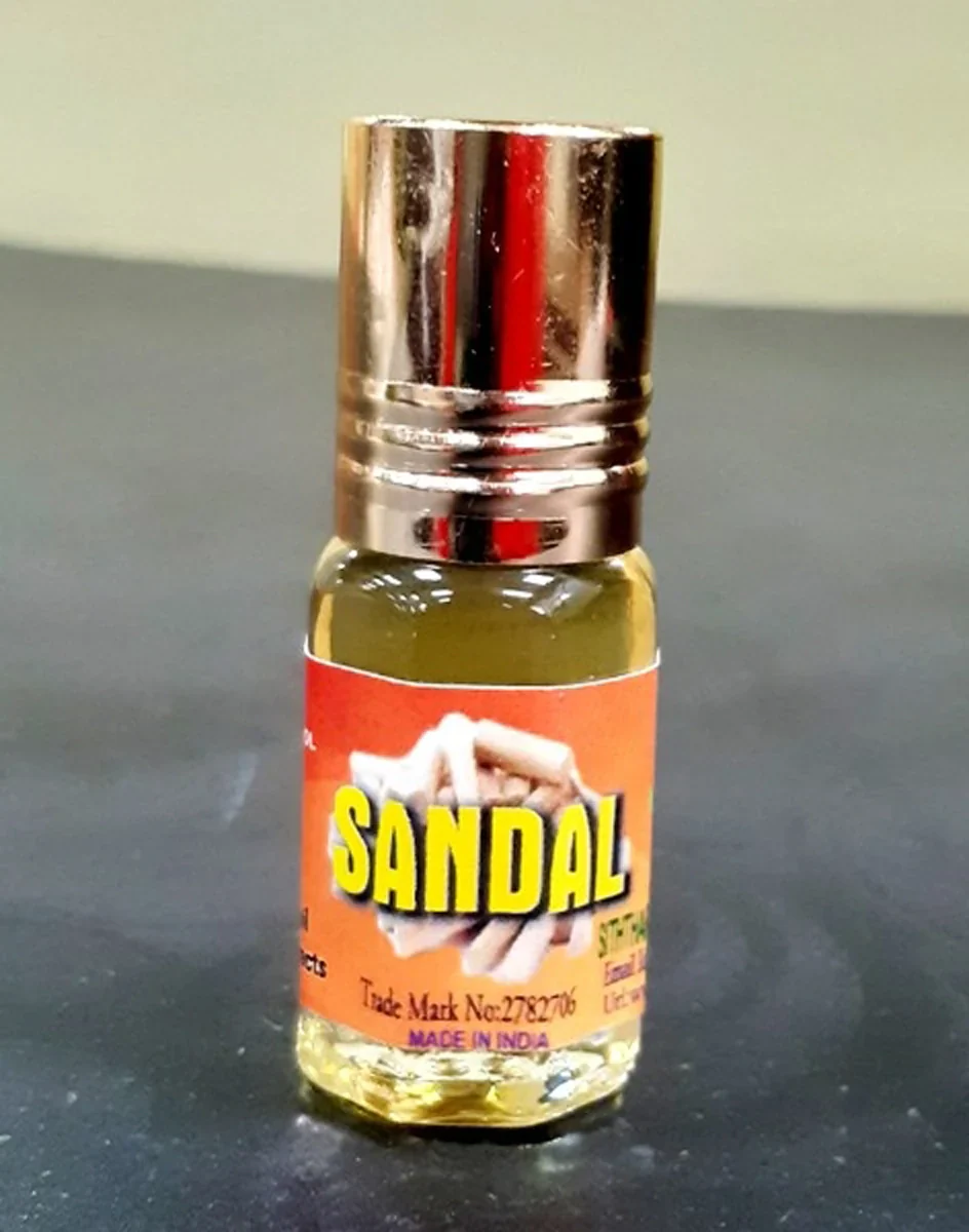Sandal Roll On - 3 Ml | Chandan Attar / Chandan Perfume for Men & Women - Image 2
