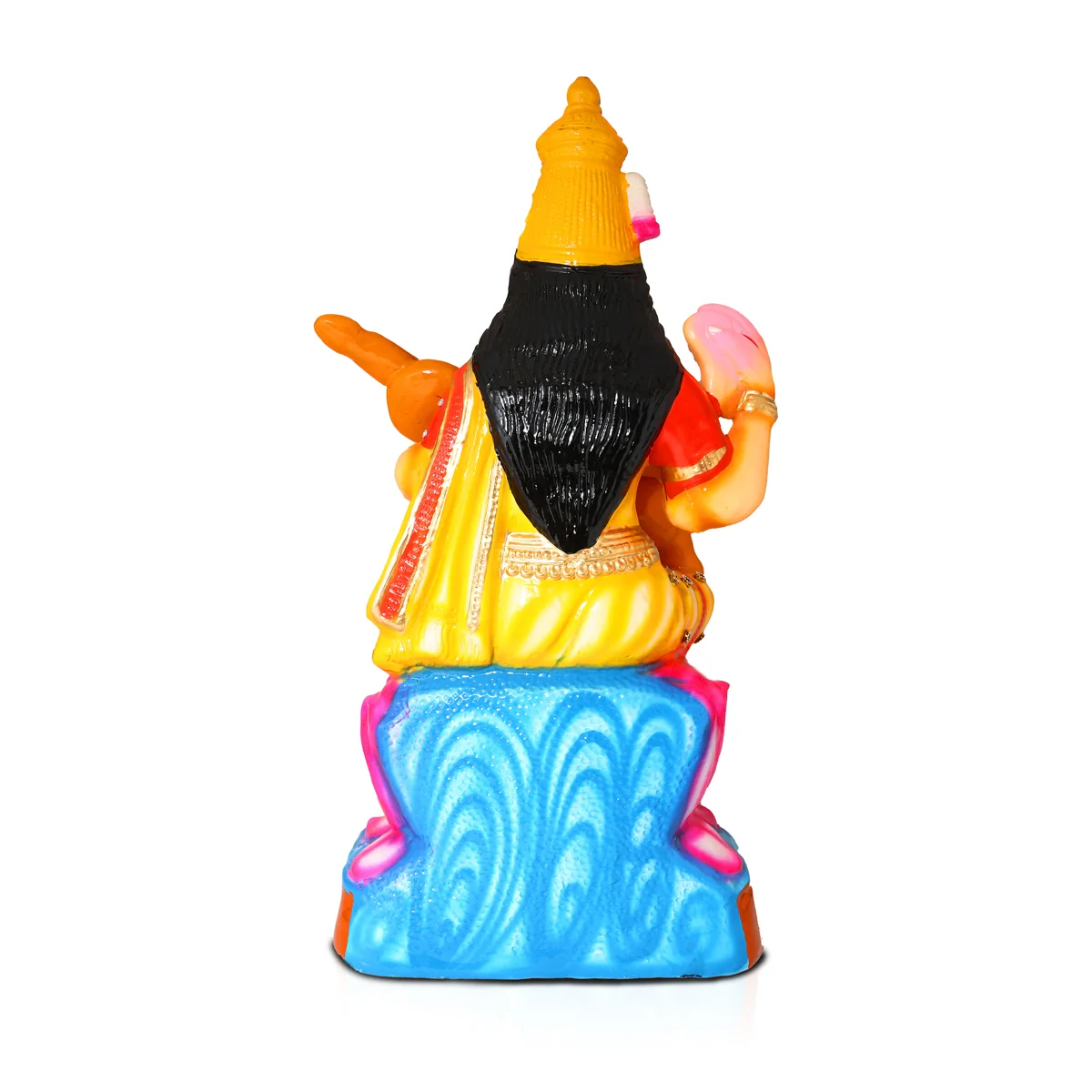 Saraswathi Paper Mache Golu Bommai - 21 x 10 Inches | Giri Golu Doll/ Navaratri Golu Bomma/Gombe/Bommai - Image 5
