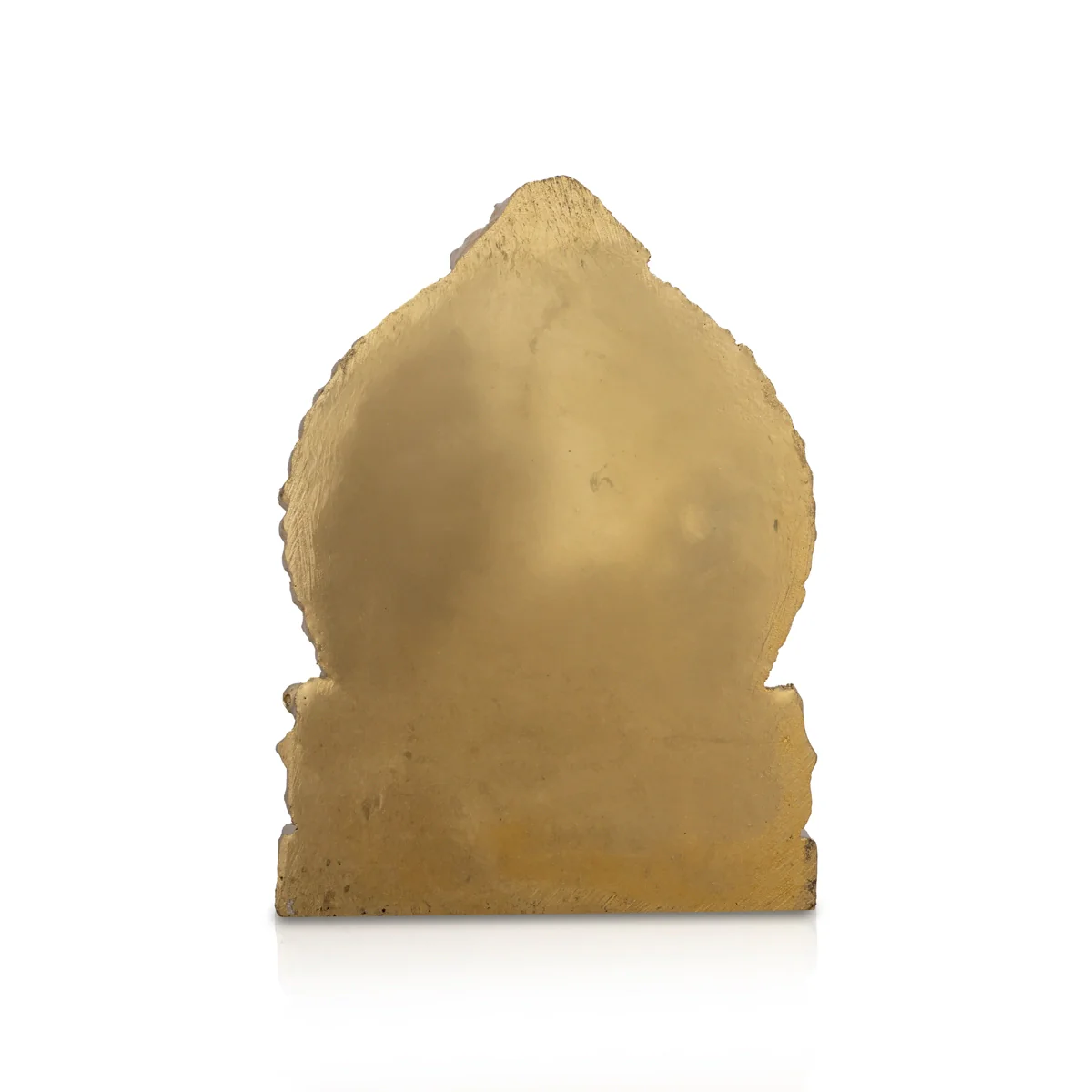 Saraswati Murti With Arch - 4.5 x 3.25 Inches | Resin Statue/ Gold Polish Saraswati Idol for Pooja/ 217 Gms - Image 5