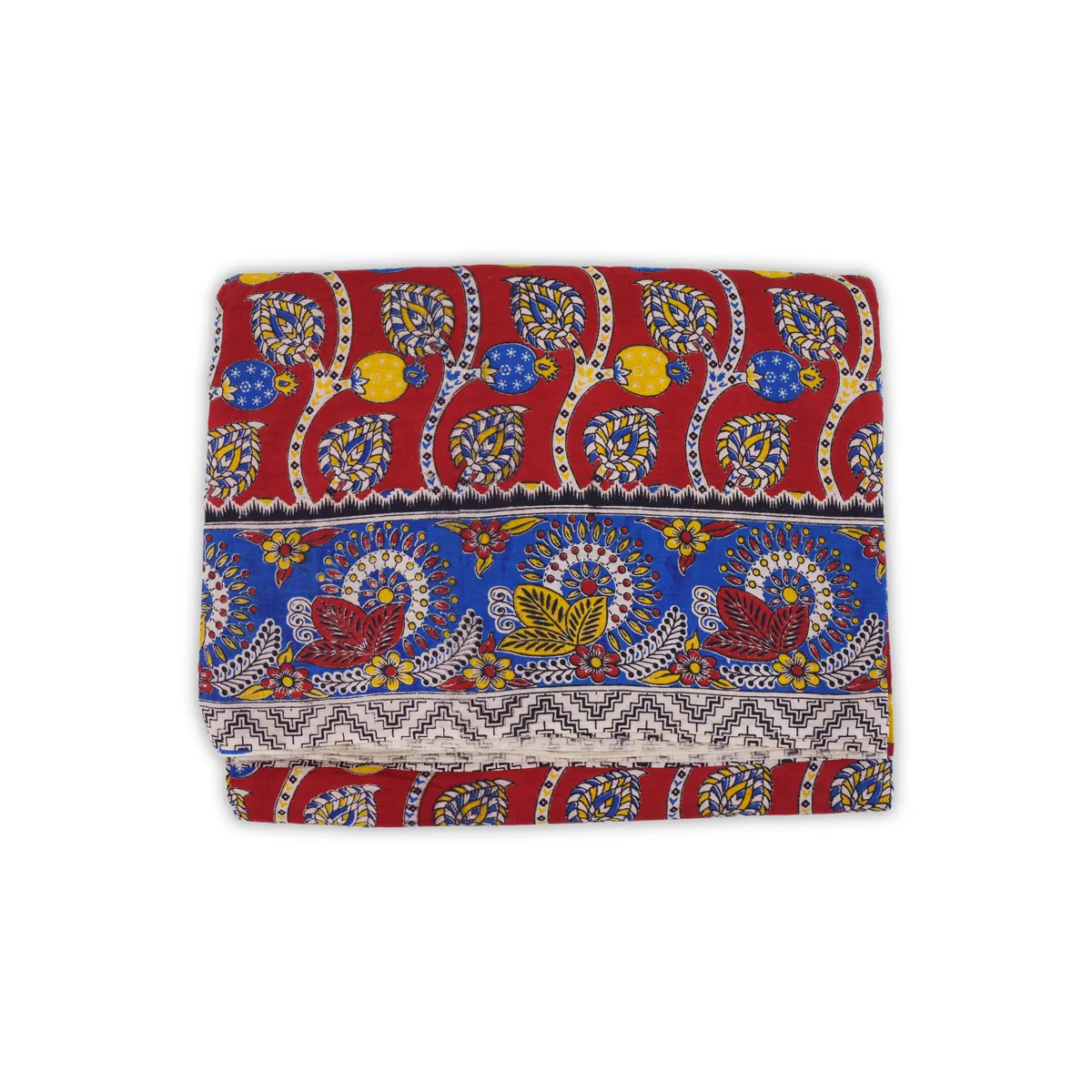 Saree - 6 Yards | Kalamkari Cotton Saree/ Traditional Saree for Women - Image 2