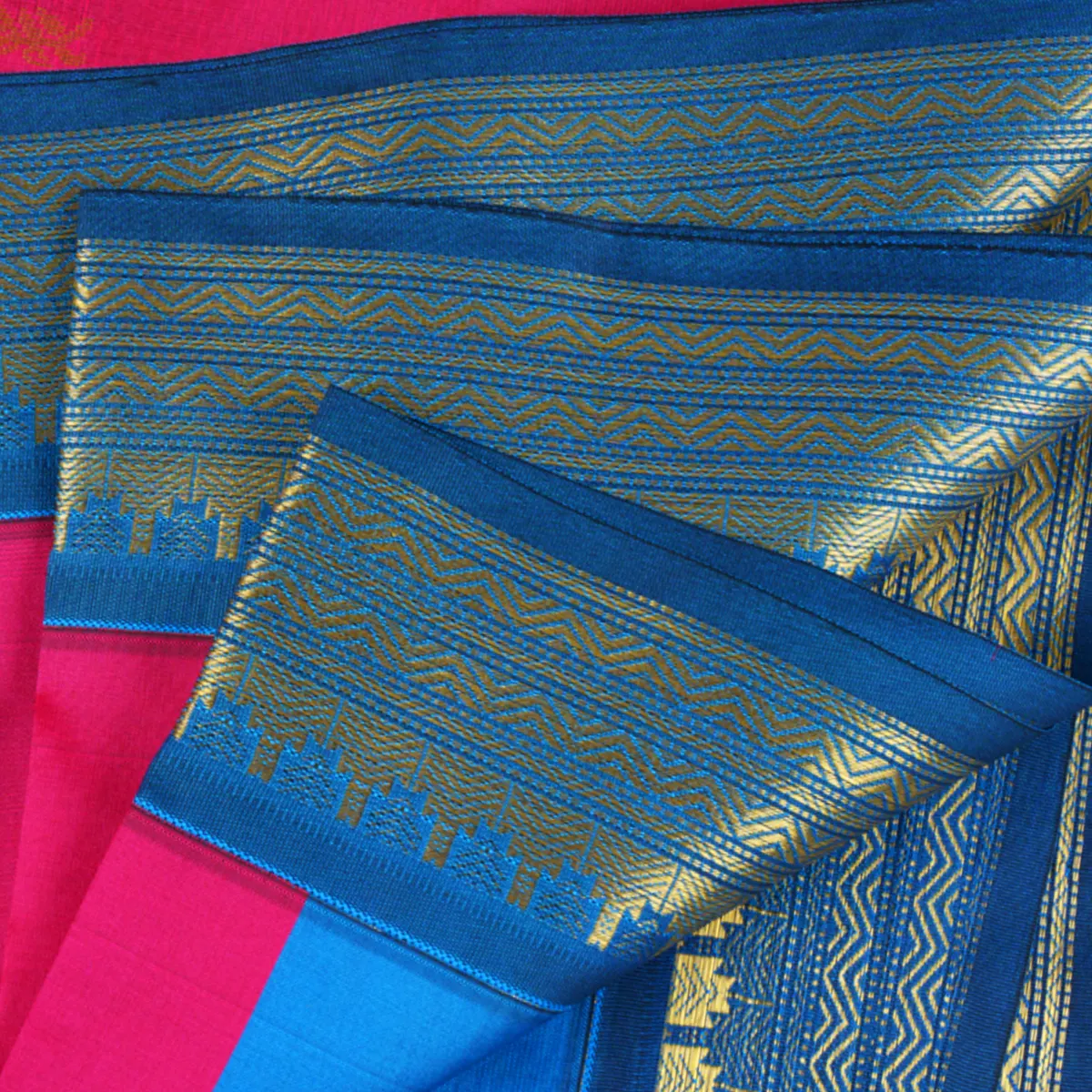 Saree - 6 Yards | Kalyani Soft Silk Saree/ Temple Border Traditional Saree for Women - Image 3