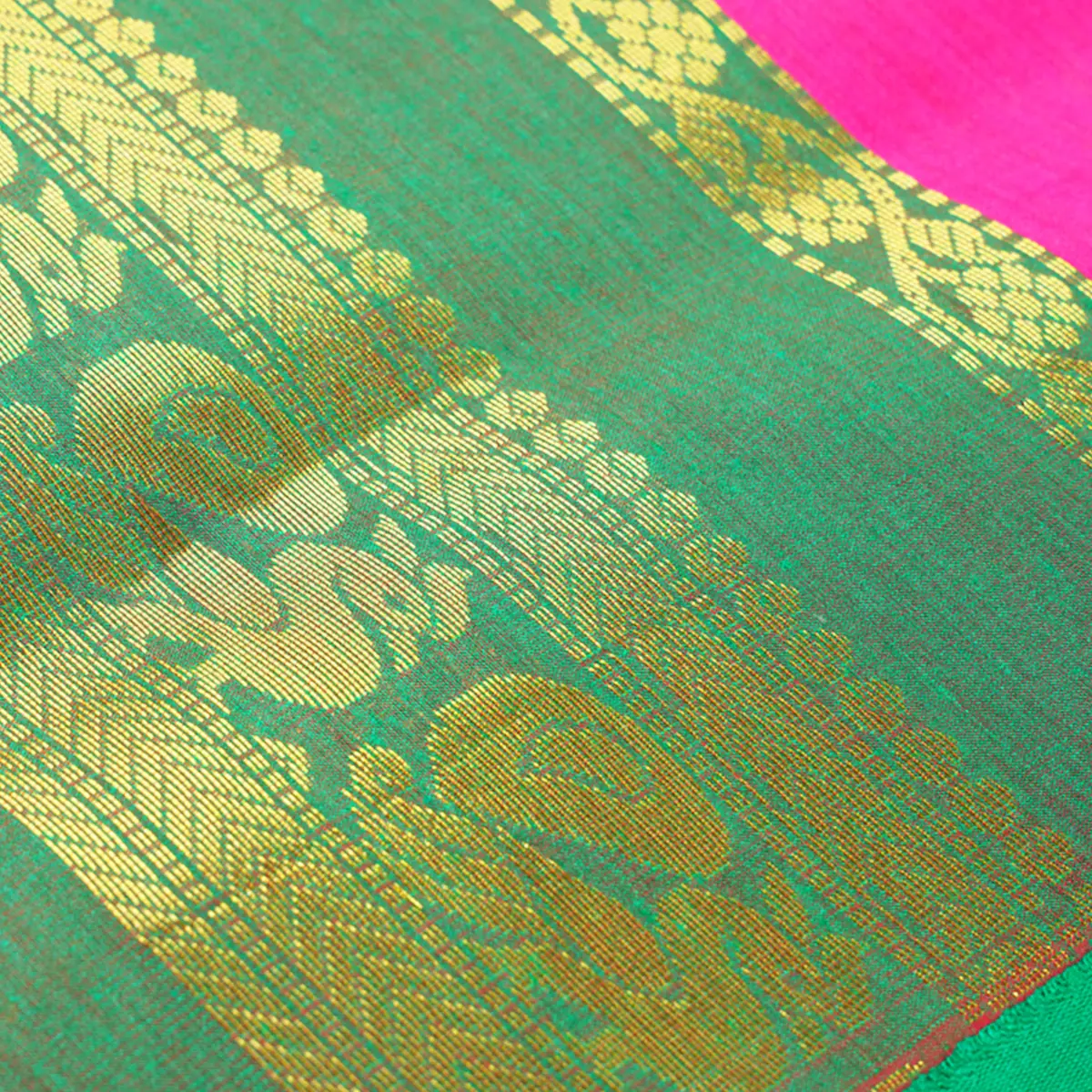 Saree - 6 Yards | Kalyani Silk Saree/ Jari Butta Border Design Traditional Saree for Women - Image 3