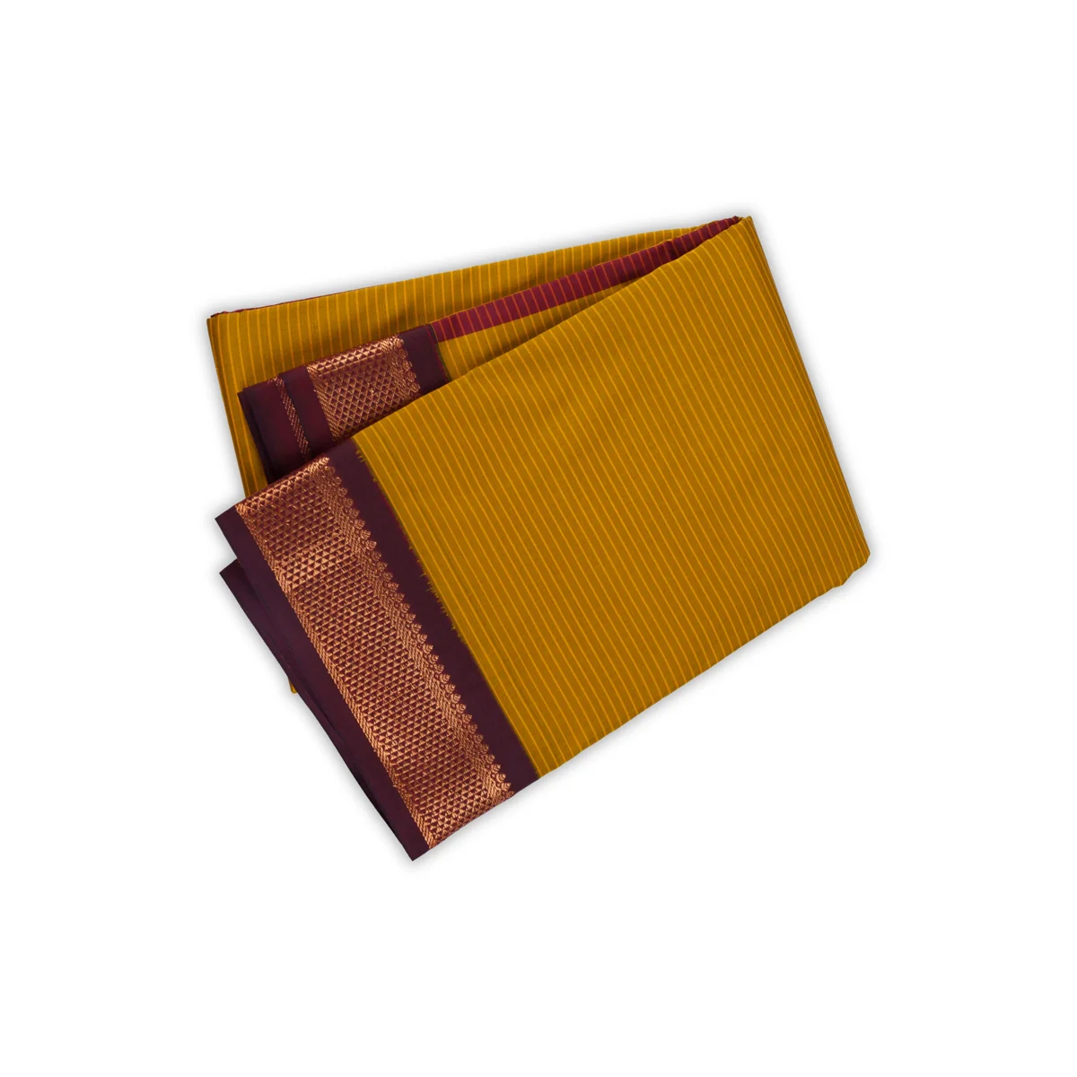 Saree - 6 Yards | Maadam Peat Saree/ Soft Silk Saree/ Jari Border Design Traditional Saree for Women - Image 3