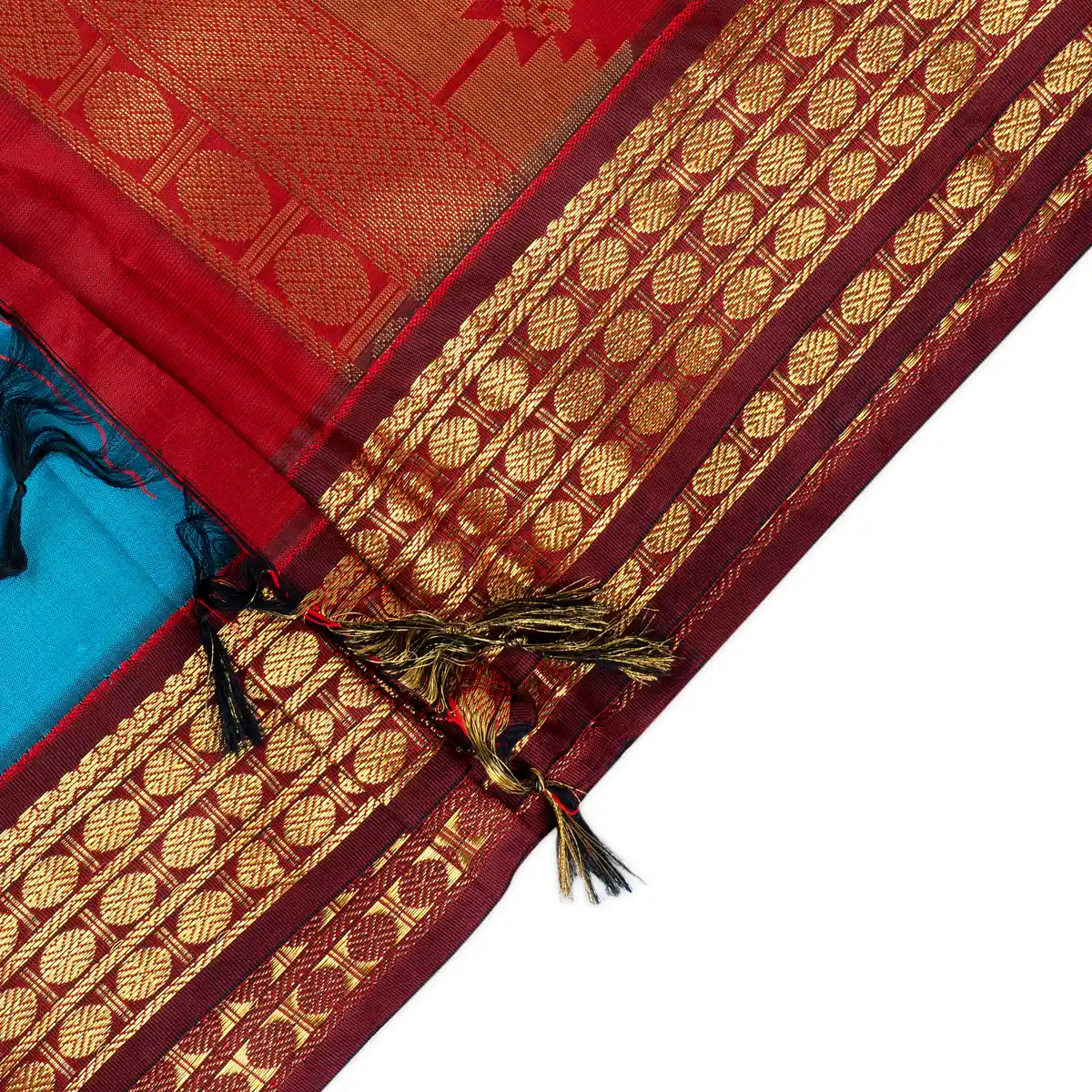 Saree - 9.5 Yards | Kalyani Semi Silk Saree/ Jari Border Design Traditional Saree for Women - Image 4