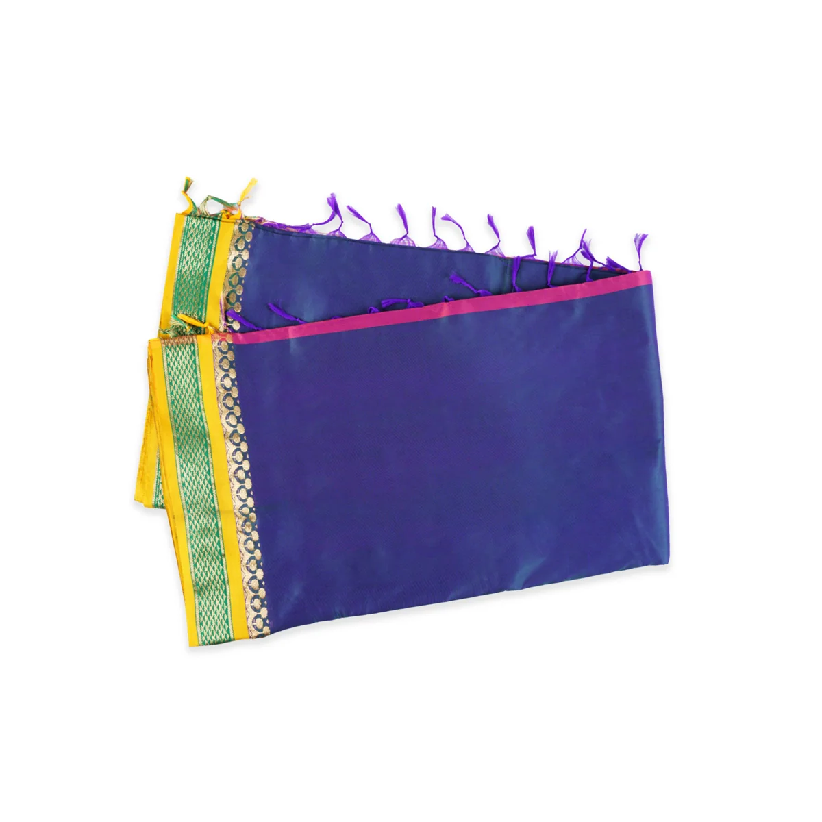 Saree - 9 Yards | Karishma Plain Saree/ Daily Wear Saree/ Traditional Saree for Women - Image 2