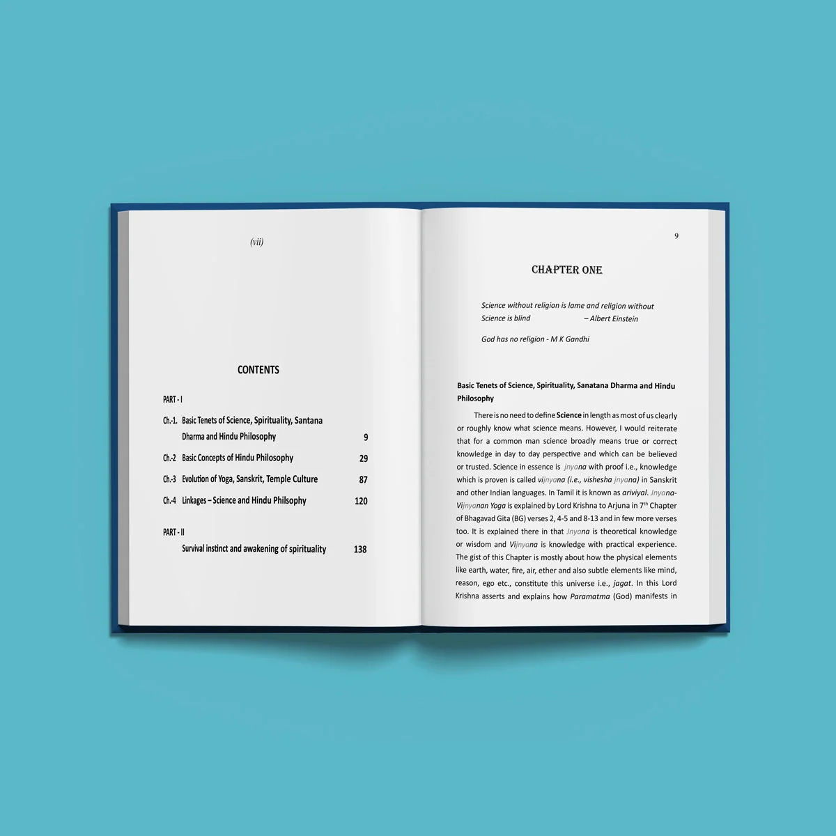 Science, Sanatana Dharma And Hindu Philosophy-Saga Of A Survivor- English | Rajalakshmi S.Ramesh/Philosophical Book - Image 4