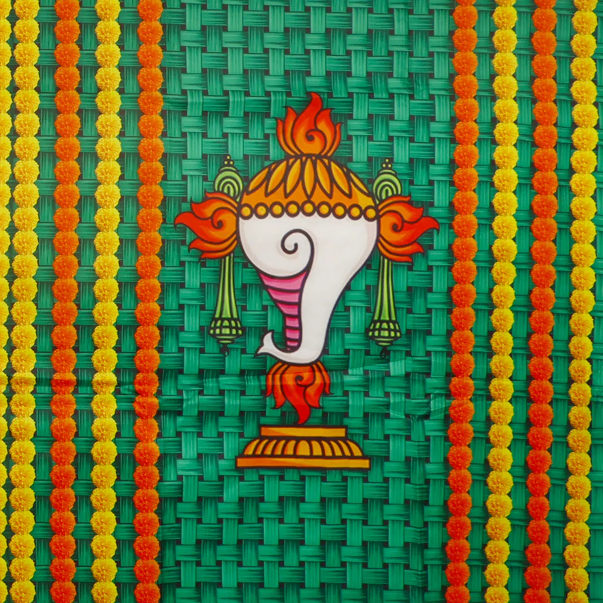 Screen Digital - 8 x 5 Feet | Curtain for Pooja Room/ Assorted Design - Image 6