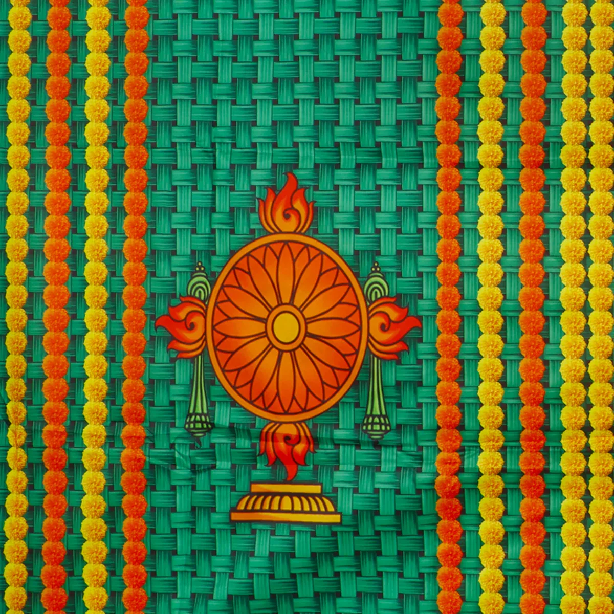 Screen Digital - 8 x 5 Feet | Curtain for Pooja Room/ Assorted Design - Image 7
