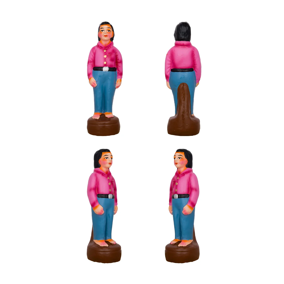 Seemantham Clay Golu Bommai Set - 9 x 5 Inches | Giri Golu Doll/ Navaratri Golu Bomma/Gombe/Bommai - Image 10
