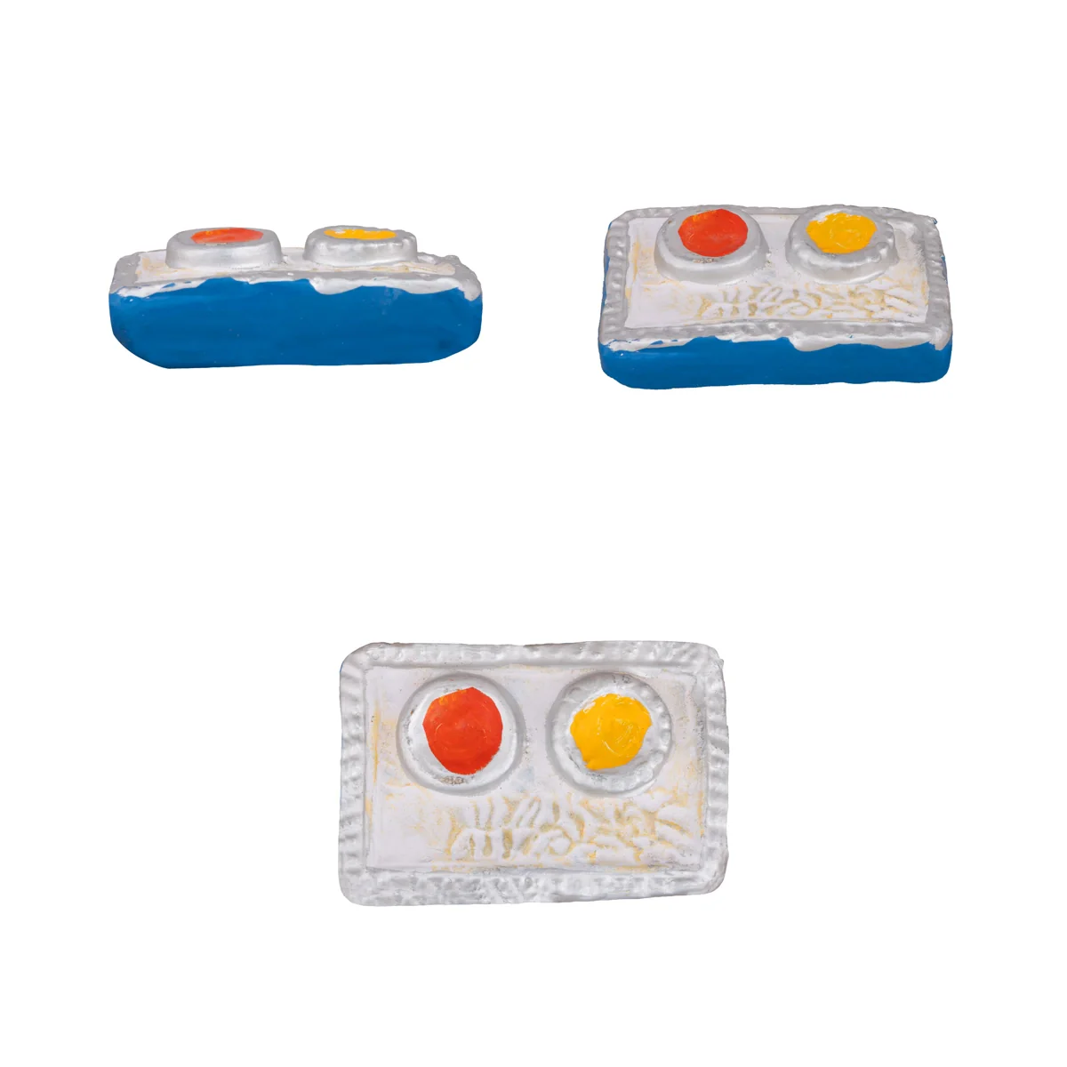Seemantham Clay Golu Bommai Set - 9 x 5 Inches | Giri Golu Doll/ Navaratri Golu Bomma/Gombe/Bommai - Image 4