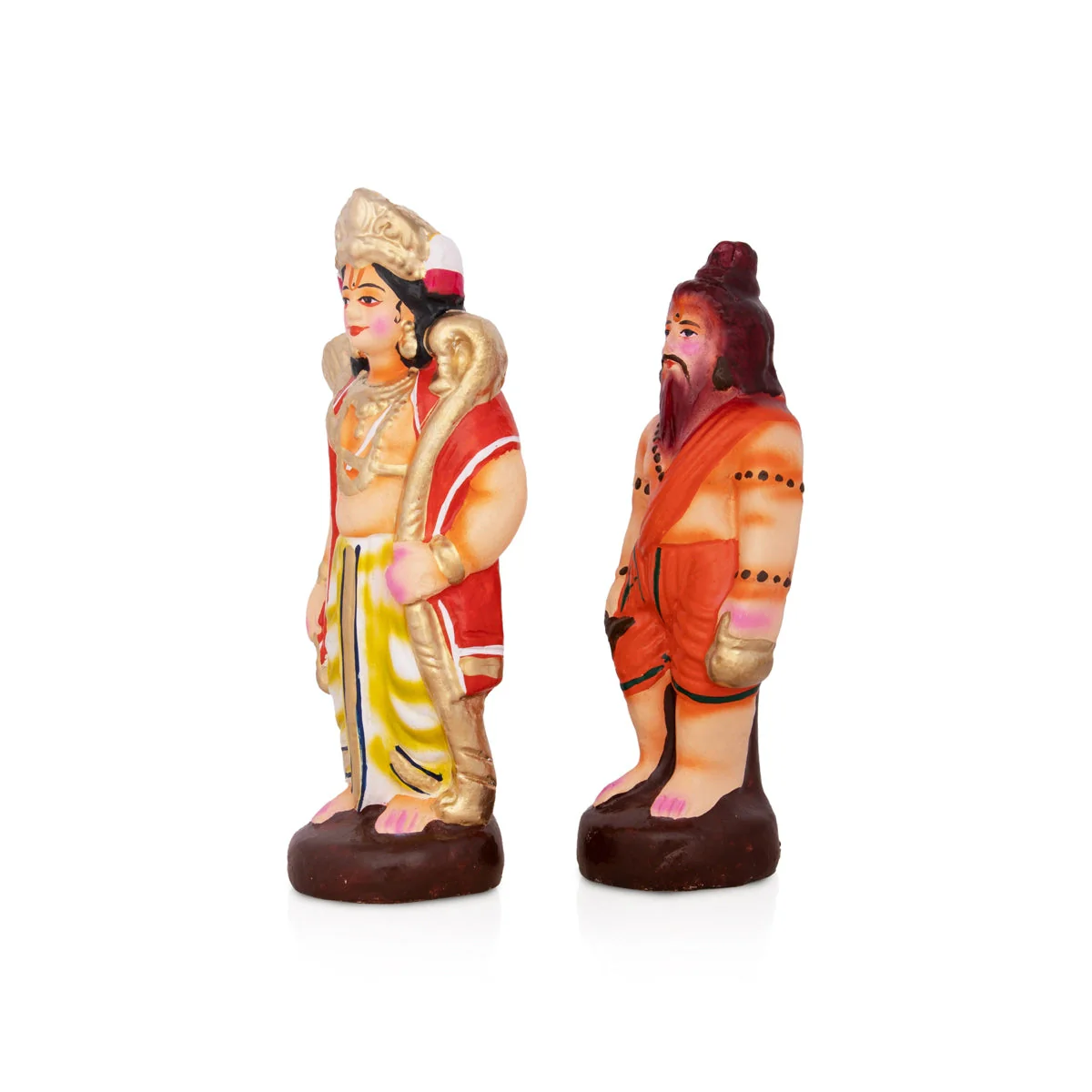Seetha Swayamvaram Clay Golu Bommai Set - 8.5 x 6 Inches | Giri Golu Doll/ Navaratri Golu Bomma/Gombe/Bommai - Image 6