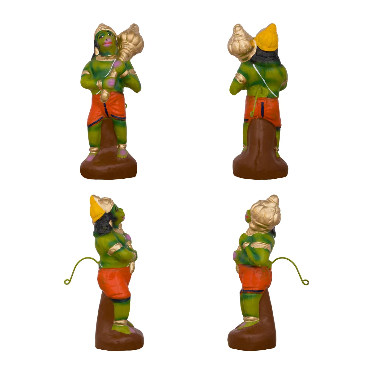 Seethaiyai Kanden Clay Golu Bommai Set - 7 x 4 Inches | Giri Golu Doll/ Navaratri Golu Bomma/Gombe/Bommai - Image 6
