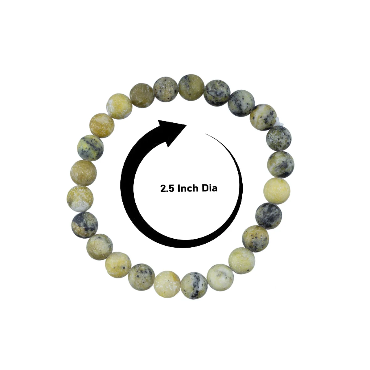 Serpentine Bracelet - 2.5 Inches | Serpentine Stone Bracelet/ Serpentine Gemstone Bracelet for Kundalini Energy - Image 3