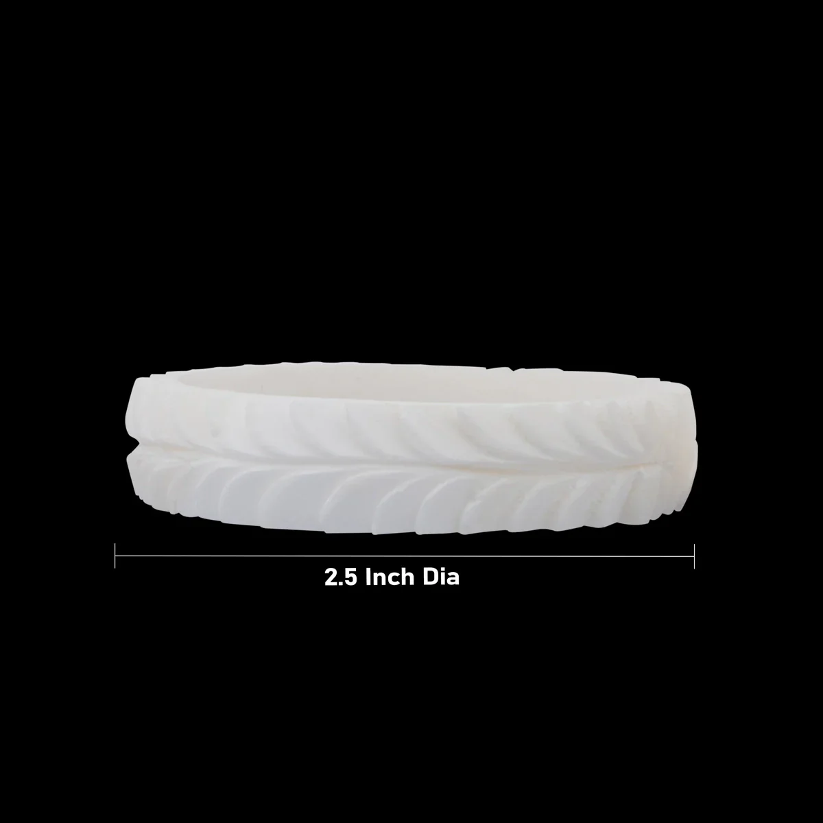 Shankha Bangle - 2.5 Inches | Shankh Bangle/ Shankha Pola for Women - Image 4
