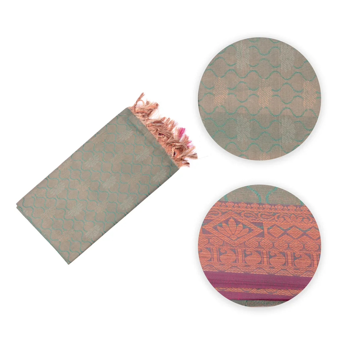 Shawls - 2.25 Mtrs | Prince Shawl/ Ponnadai Shawl for Men & Women - Image 6
