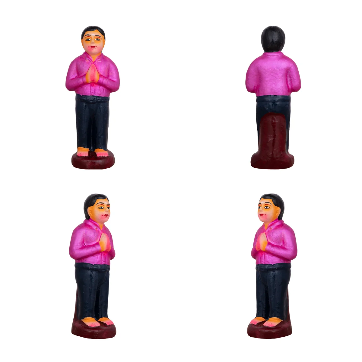 Shiv Ling Murti Annabhishekam Clay Golu Bommai Set - 8 X 3 Inches | Navaratri Golu Gombe/ Giri Golu Doll - Image 7