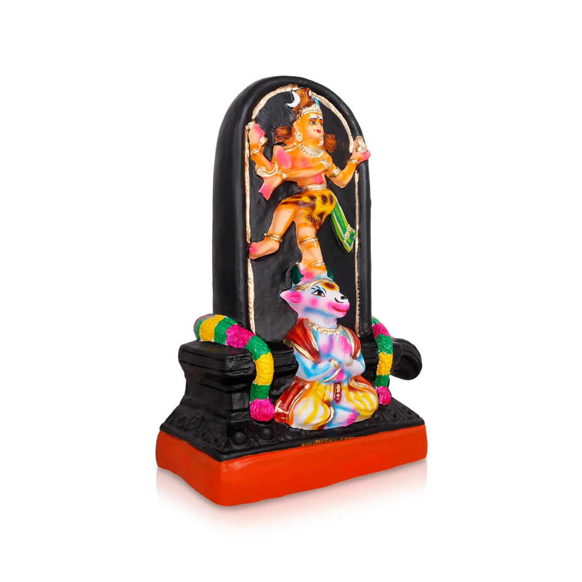 Shiv Ling Murti Pradosham Paper Mache Golu Bommai- 15 X 12 Inches | Giri Golu Doll/Navaratri Gombe/Navratri Décor - Image 2
