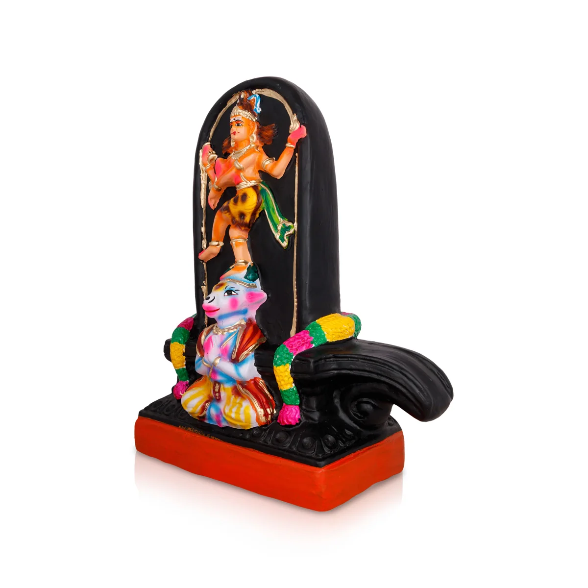 Shiv Ling Murti Pradosham Paper Mache Golu Bommai- 15 X 12 Inches | Giri Golu Doll/Navaratri Gombe/Navratri Décor - Image 3