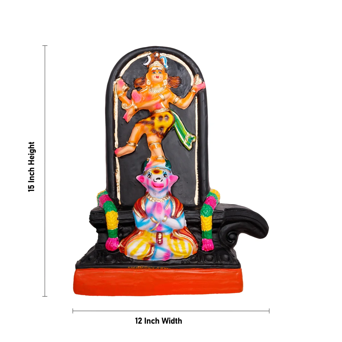 Shiv Ling Murti Pradosham Paper Mache Golu Bommai- 15 X 12 Inches | Giri Golu Doll/Navaratri Gombe/Navratri Décor - Image 4