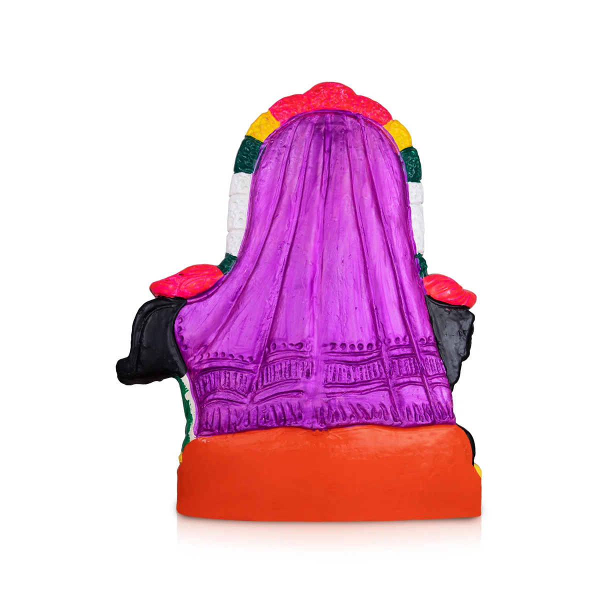 Shiv Parivar Murti With Shiv Ling Murti Clay Golu Bommai - 13 X 11 Inches | Giri Golu Doll/ Navaratri Gombe - Image 3