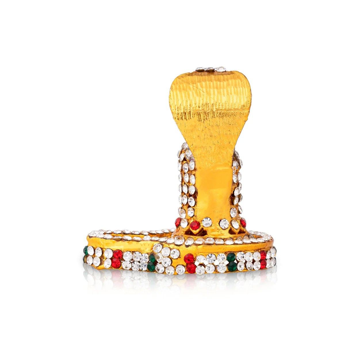 Shiv Ling Murti With Nagam- 2.75 x 2.25 Inch | Multicolour Stone Shiva Lingam Statue/ Shiv Ling Idol For Pooja - Image 5