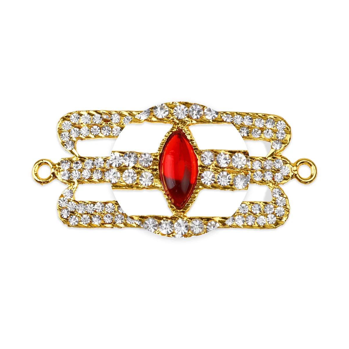 Shivan Vibuthi Pattai - 1.5 x 3.25 Inches | Vibhuti Pattai/ Stone Tripundra Tilak for Deity Decor - Image 4
