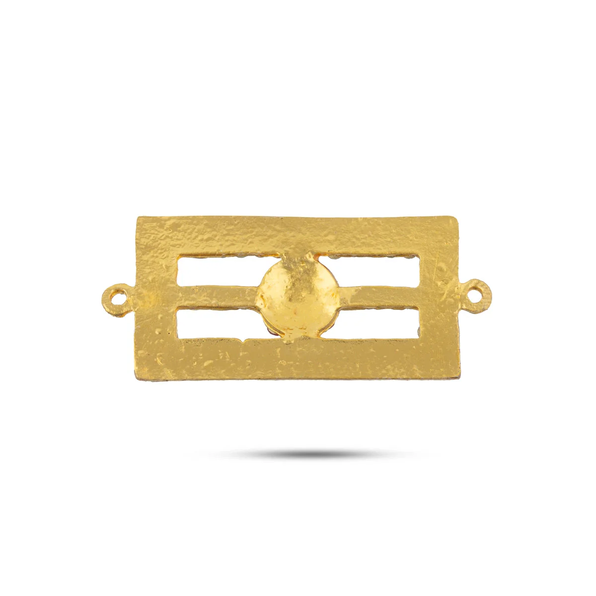 Shivan Vibuthi Pattai - 1 x 2 Inch | Vibhuti Pattai/ Stone Tripundra Tilak for Deity Decor - Image 2