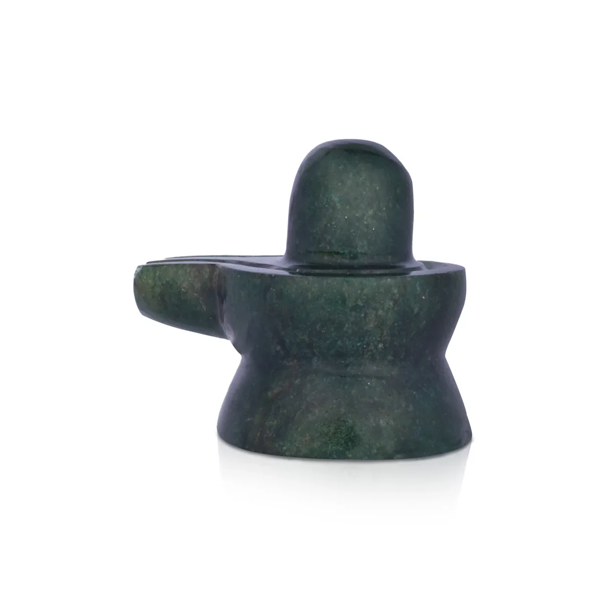 Shivling Idol - 1.5 x 1.5 Inches | Zade Shivling Statue/ Shiva Linga Idol for Pooja - Image 3