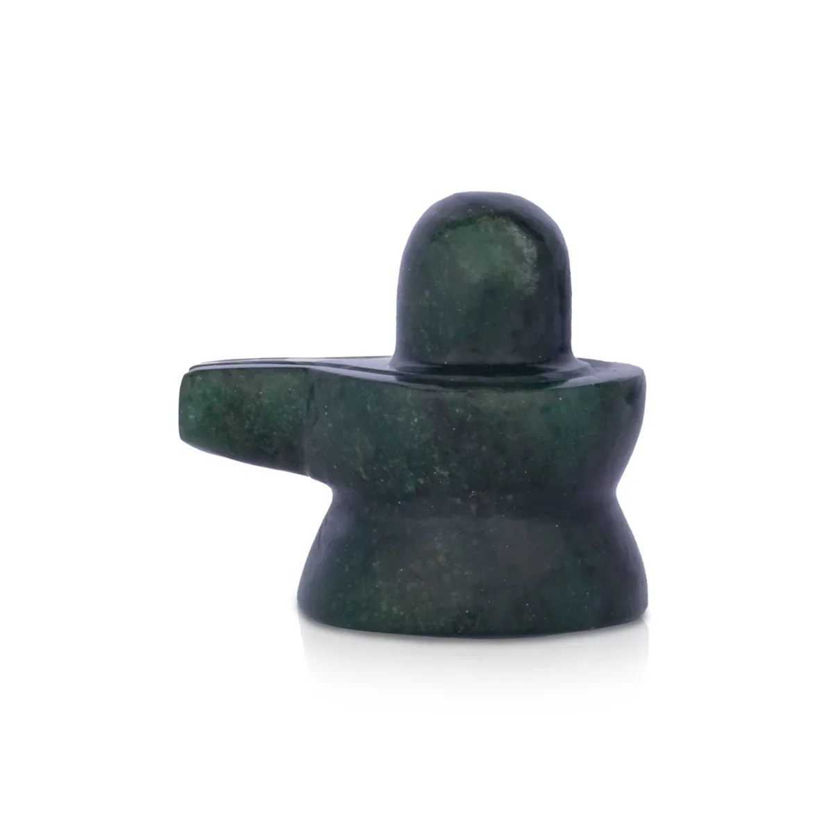Shivling Idol - 1.5 x 1.5 Inches | Zade Shivling Statue/ Shiva Linga Idol for Pooja - Image 4