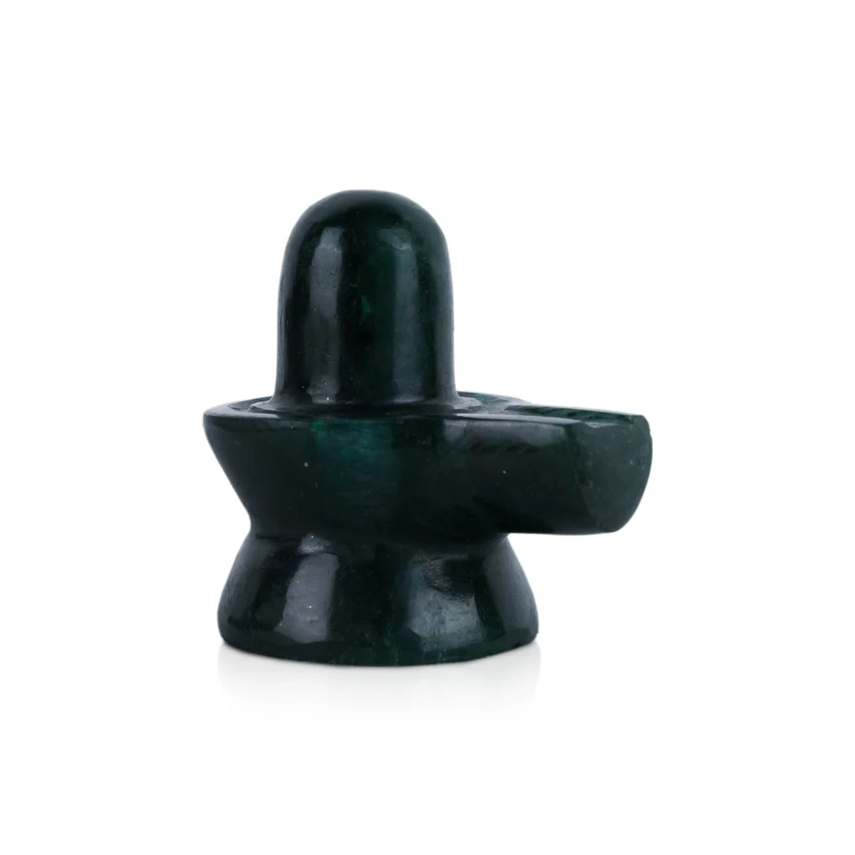 Jade Shiv Ling Murti - 2 x 2.25 Inches | Shiva Lingam Statue/ Shiv Ling Statue for Home Pooja - Image 6