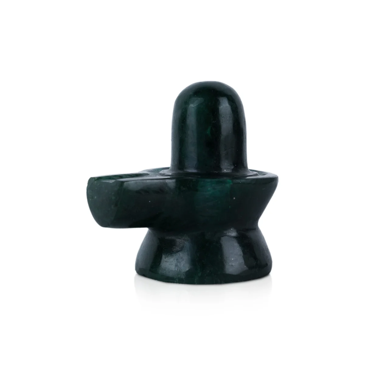 Jade Shiv Ling Murti - 2 x 2.25 Inches | Shiva Lingam Statue/ Shiv Ling Statue for Home Pooja - Image 7
