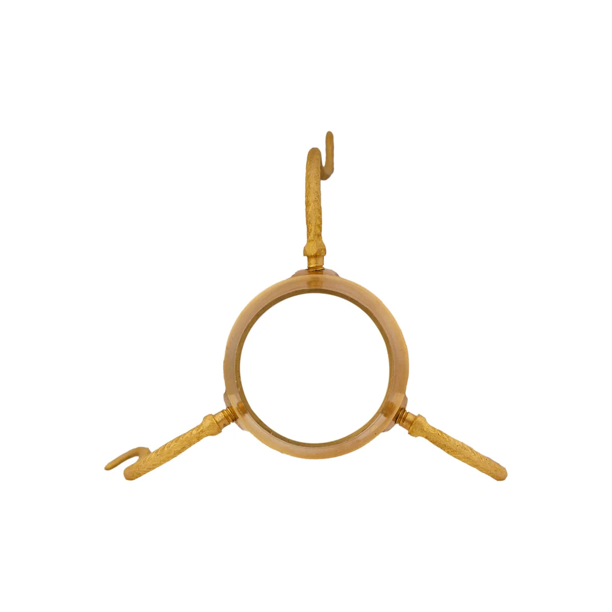 Shivling Jaladhari Stand - 3.5 X 3 Inches | Tripai Brass Stand/ Jaladhari Base/ Shivling Pooja Stand For Pooja - Image 4