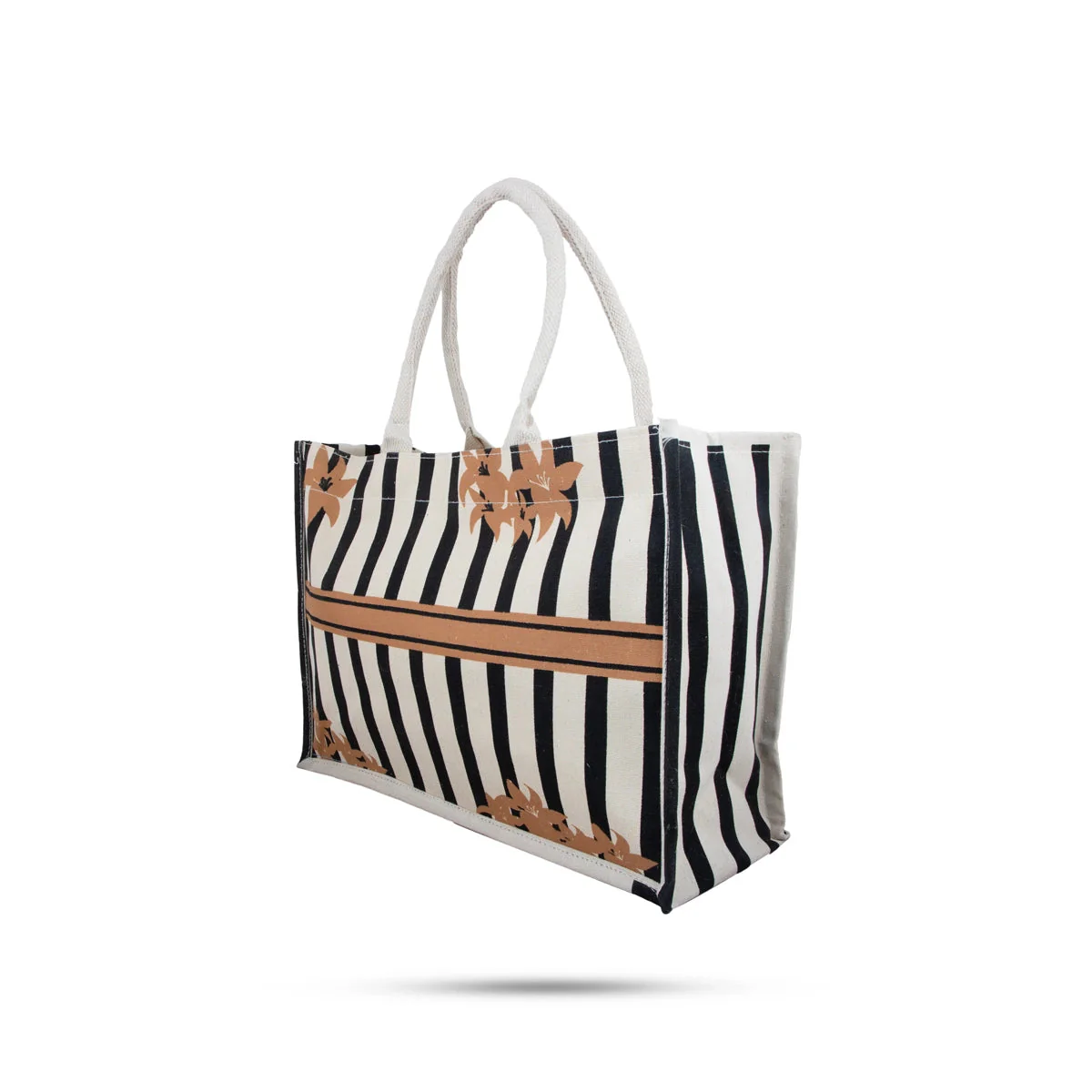 Shopping Bag - 12 x 16.5 Inches | Handbag/ Canvas Bag/ Tote Bag for Women/ Assorted Design & Colour - Image 3