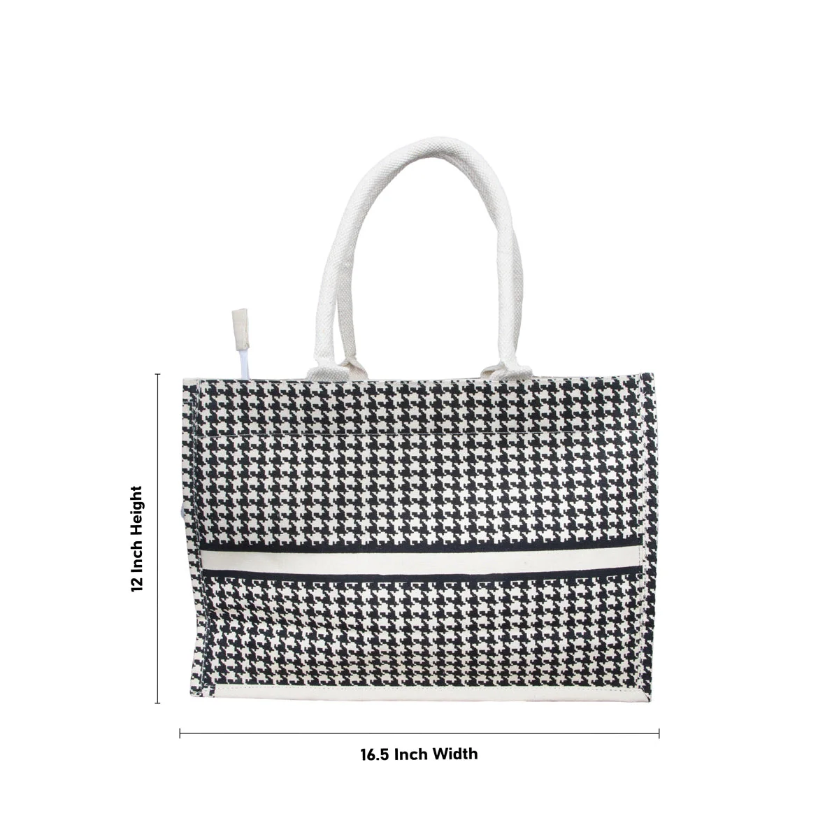 Shopping Bag - 12 x 16.5 Inches | Handbag/ Canvas Bag/ Tote Bag for Women/ Assorted Design & Colour - Image 7