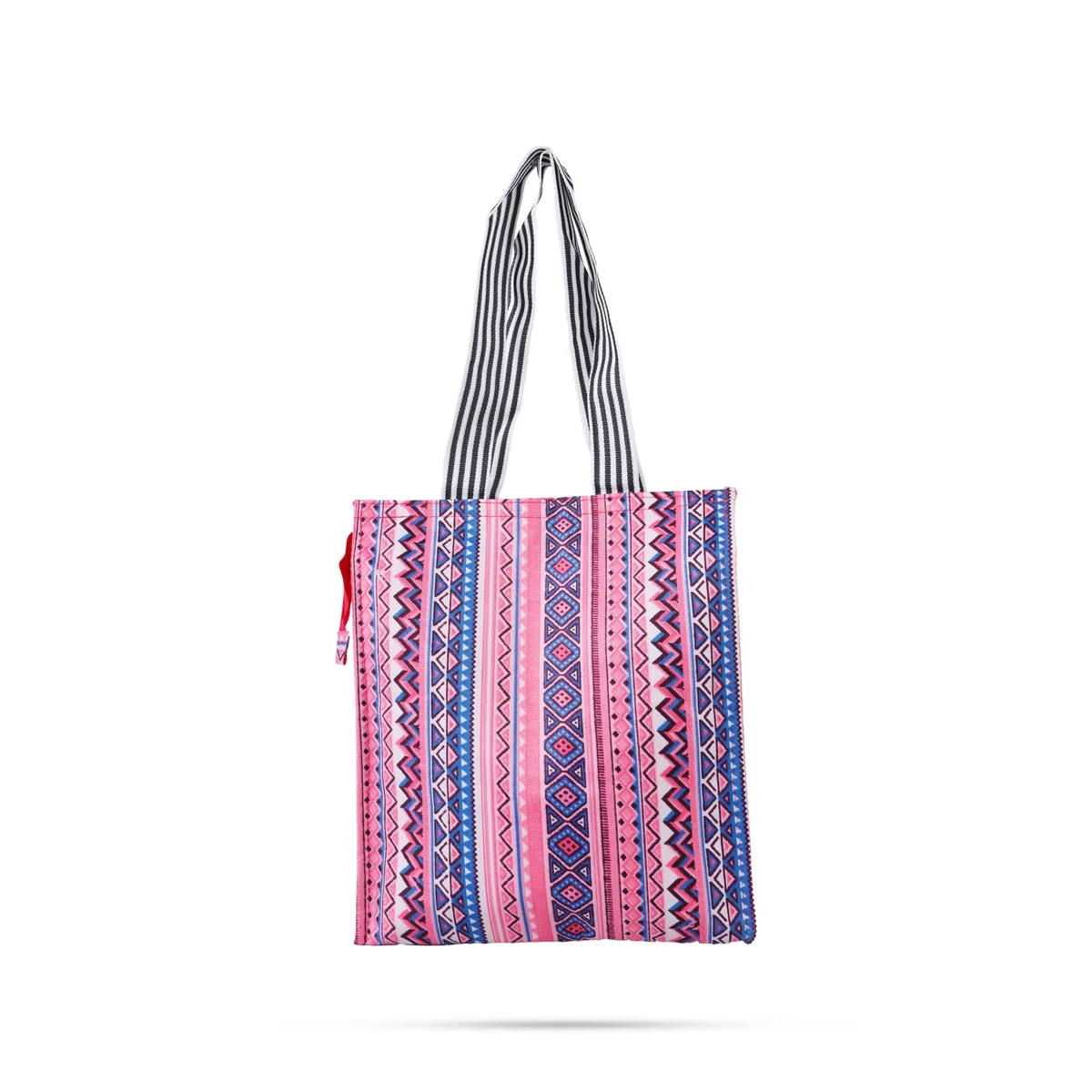 Shopping Bag With Zip - 11 X 10 X 3.5 Inches | Hand Bag/ Gift Bag For Daily Shopping And Return Gifts - Image 7