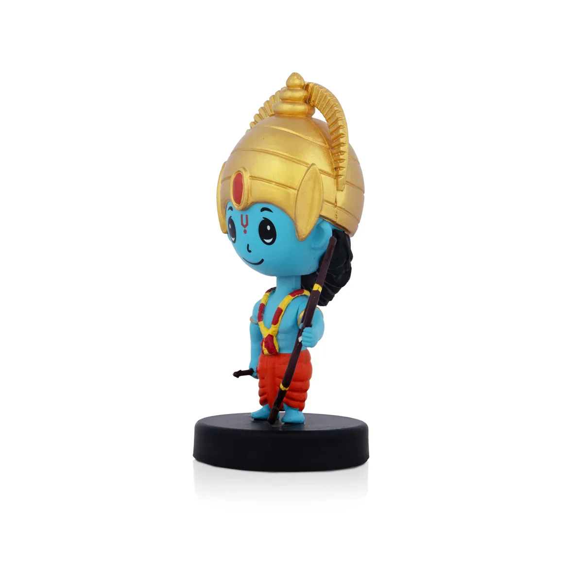 Shree Ram Bobblehead Idol - 5 x 2.5 Inches | Bobblehead Ram Statue for Car Dashboard Decor - Image 4