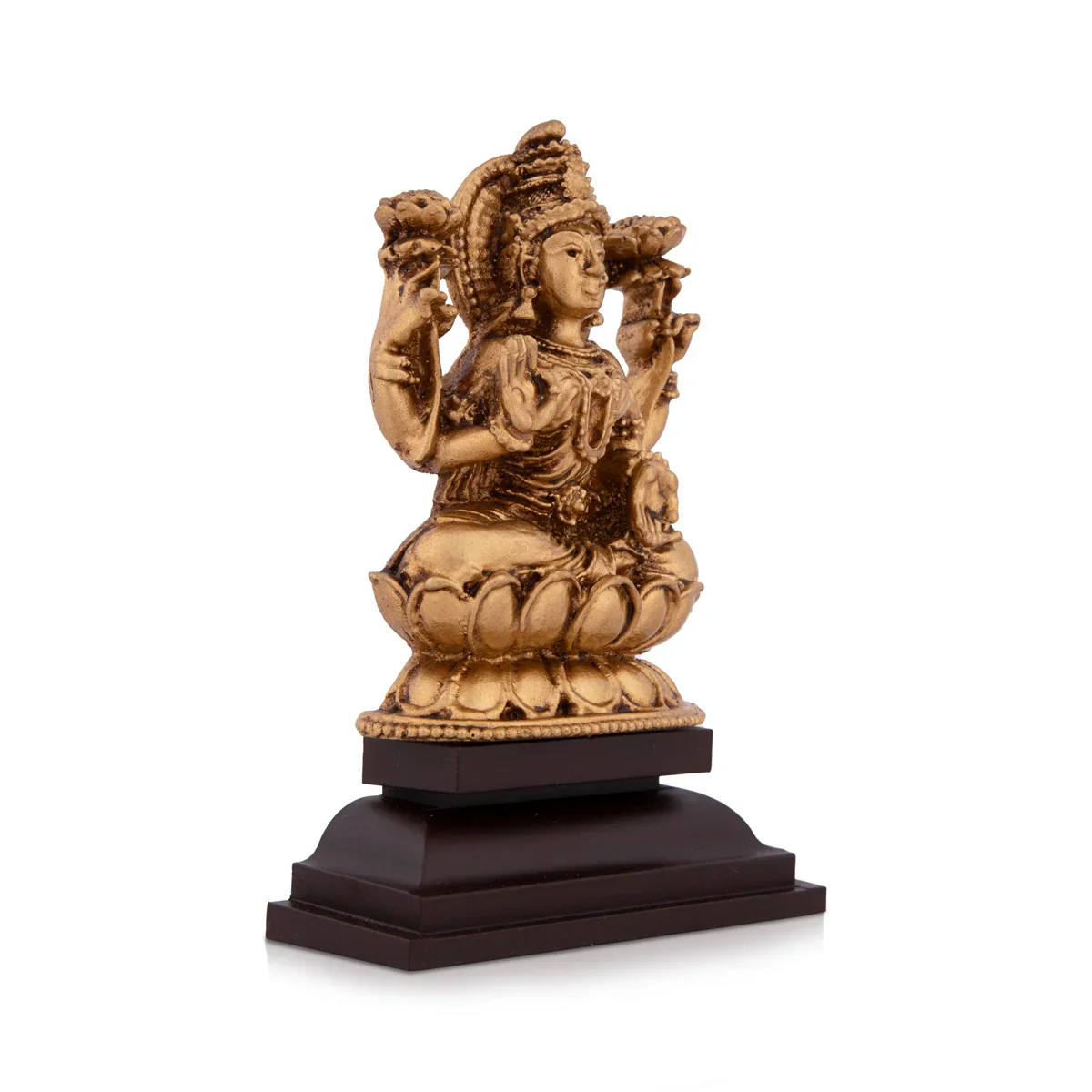Shubha Drishti Lakshmi Statue - 4.5 x 3 Inches | Shubh Drishti Lakshmi Idol for Home Decor - Image 3