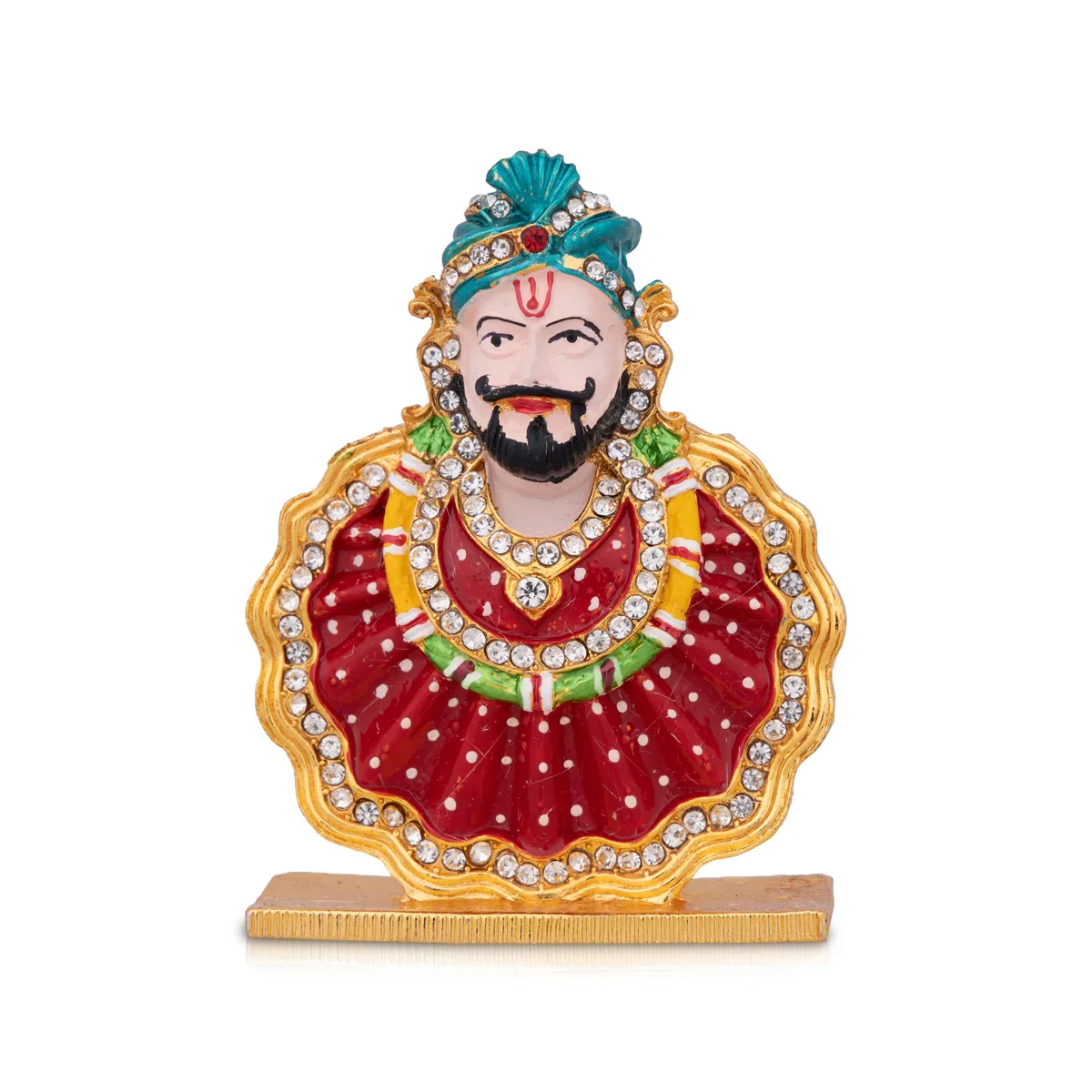 Shyam Baba Murti - 3 x 2 Inches | Shyam Baba Statue/ Shyam Baba Idol for Pooja