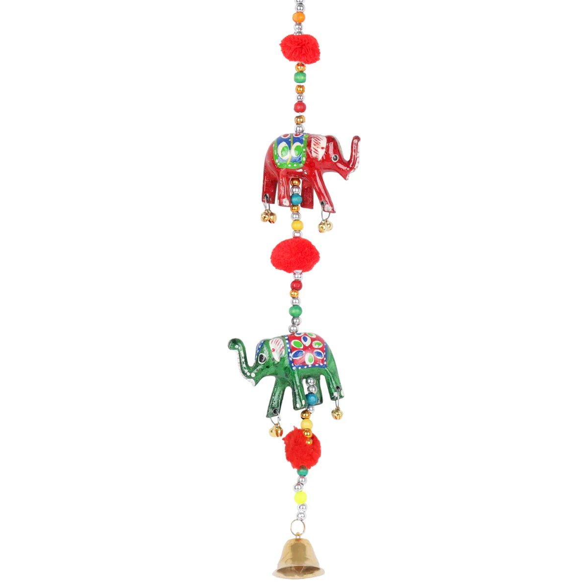 Side Toran - 13 x 2 Inches | Thoran/ Elephant Design Wall Hanging for Door Decor - Image 3