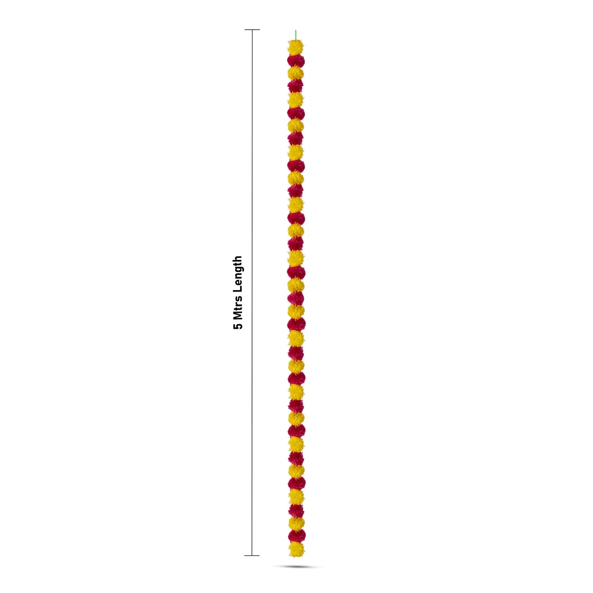 Side Toran Set - 5 Mtrs | 4 Pcs/ Artificial Toran/ Side Thoran for Door Decor - Image 4