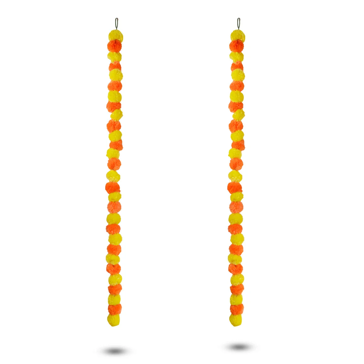 Side Toran Pair - 2.5 Mtrs | Artificial Flower Thoran/ 2 Pcs/ Bandanwar for Door Decor - Image 2
